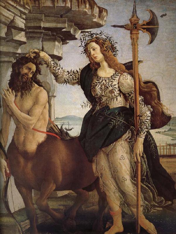 Sandro Botticelli Minerva and the Orc china oil painting image
